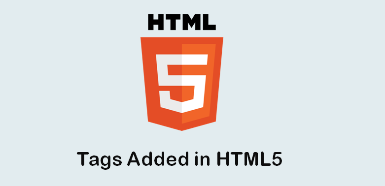 Tags Added in HTML5