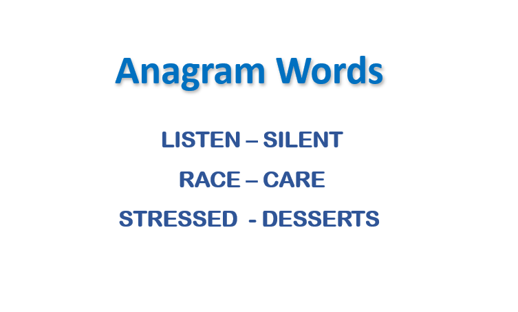 Anagram words