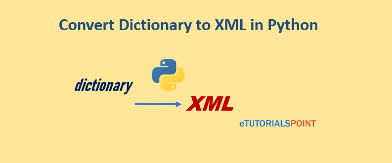 Dictionary to XML