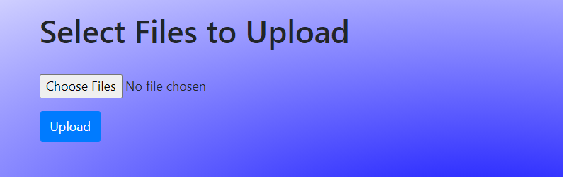 PHP Upload Multiple Files