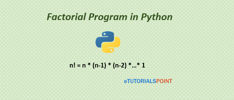Factorial using recursion in Python