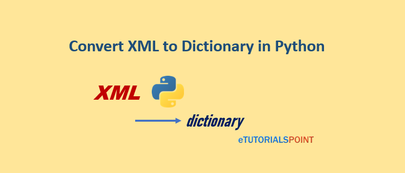 Python convert xml to dict