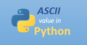 Python program to find ASCII value of character