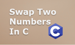 Swapping of two numbers in C using pointers