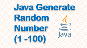 Java random number between 1 and 100