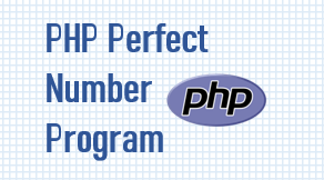 Perfect number program in PHP