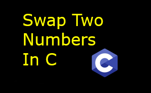 Swap two numbers using bitwise operator in C