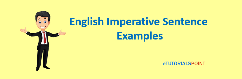 English Imperative Sentense Examples