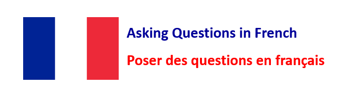 Asking Question in French