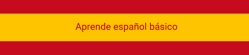 Learn Basic Spanish